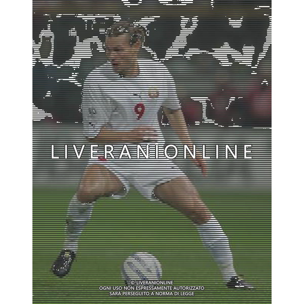 Parma 13 ottobre 2004 Italia-Bielorussia qualificazioni mondiali 2006 nella foto: Romashchenko foto Aldo liverani