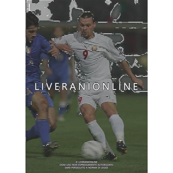 Parma 13 ottobre 2004 Italia-Bielorussia qualificazioni mondiali 2006 nella foto: Romashchenko foto Aldo liverani