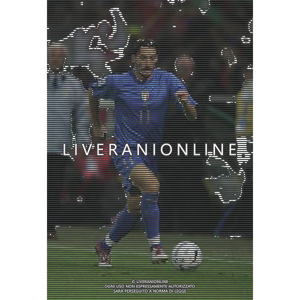 Parma 13 ottobre 2004 Italia-Bielorussia qualificazioni mondiali 2006 nella foto: Zambrotta Gianluca foto Aldo liverani