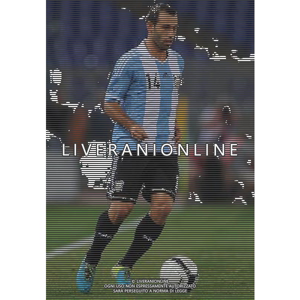 Amichevole FIFA Roma - 14.08.2013 Italia-Argentina Nella Foto:Mascherano Javier /Ph.Vitez-Ag. Aldo Liverani