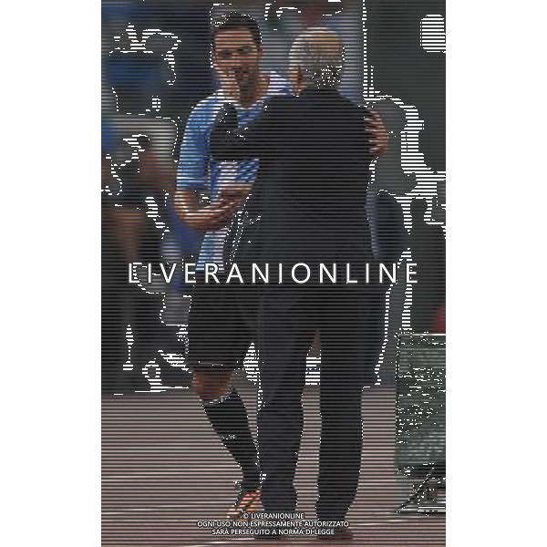 Amichevole FIFA Roma - 14.08.2013 Italia-Argentina Nella Foto:Sabella Alejandro-Higuain Gonzalo /Ph.Vitez-Ag. Aldo Liverani