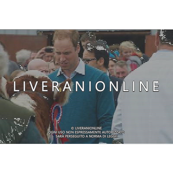 HRH The Duke of Cambridge visits Anglesey County Show on 14th of August 2013 AG ALDO LIVERANI SAS ONLY ITALY