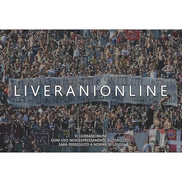 Coppa Italia TIM Cup 2013/2014 Terzo Turno Elimiatorio Livorno - 17.08.2013 Livorno-Siena Nella Foto:striscione polemico dei tifosi del livorno /Ph.Vitez-Ag. Aldo Liverani