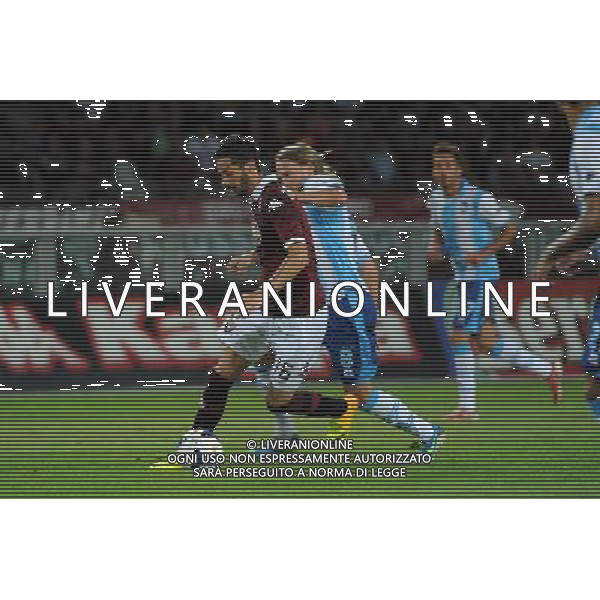 Torino 17-08-2013 TIM Cup - Coppa Italia terzo turno eliminatorio Torino - Pescara nella foto Larrondo contrastato da Bjarnason foto Roberto Garavaglia - ag. Aldo Liverani sas