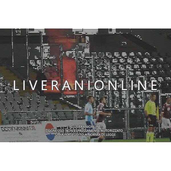 Torino 17-08-2013 TIM Cup - Coppa Italia terzo turno eliminatorio Torino - Pescara nella foto a meta\' primo tempo lancio di fumogeni tra il settore ospiti e la curva Primavera foto Roberto Garavaglia - ag. Aldo Liverani sas