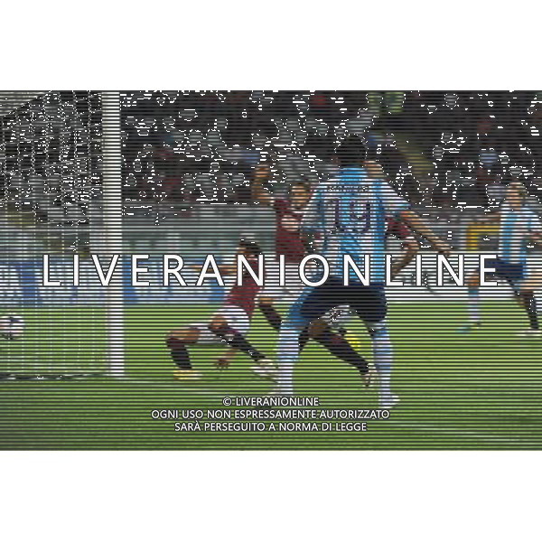 Torino 17-08-2013 TIM Cup - Coppa Italia terzo turno eliminatorio Torino - Pescara nella foto Moretti fa autorete deviando in porta il pallone calciato da Maniero dopo un\'azione personale foto Roberto Garavaglia - ag. Aldo Liverani sas