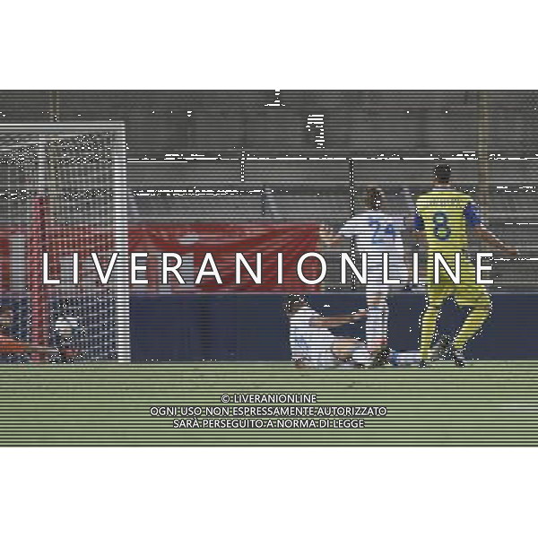 CHIEVO - EMPOLI COPPA ITALIA TIM CUP A VICENZA 17 AGOSTO 2013 NELLA FOTO IL GOL DI RADOVANOVIC ©GARBUIO/AGENZIA ALDO LIVERANI SAS