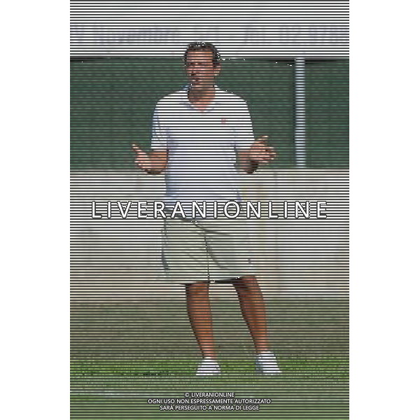 Como 4-08-2013 Calcio Como nella foto Giovanni Colella allenatore del Como foto Roberto Garavaglia - ag. Aldo Liverani sas