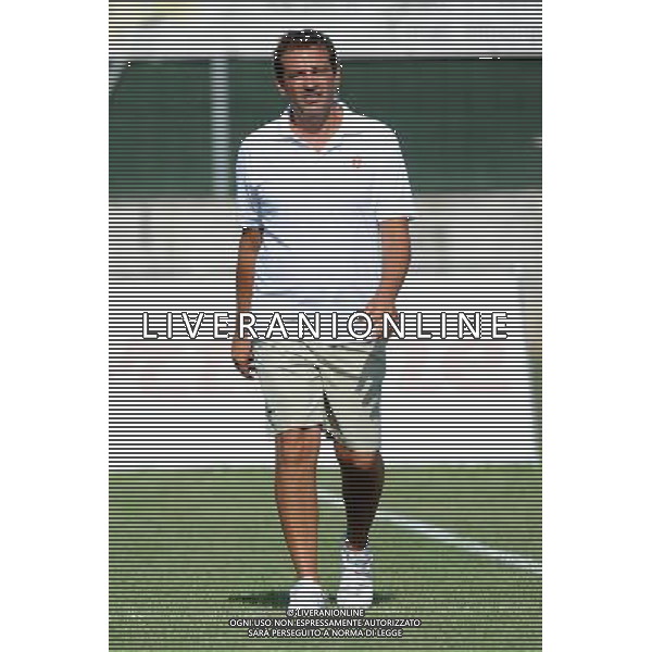 Como 4-08-2013 Calcio Como nella foto Giovanni Colella allenatore del Como foto Roberto Garavaglia - ag. Aldo Liverani sas