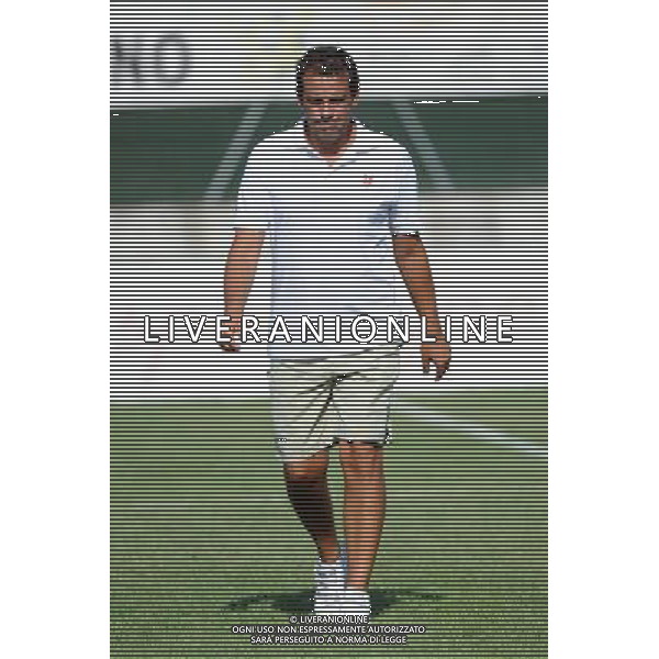 Como 4-08-2013 Calcio Como nella foto Giovanni Colella allenatore del Como foto Roberto Garavaglia - ag. Aldo Liverani sas