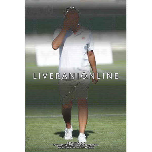 Como 4-08-2013 Calcio Como nella foto Giovanni Colella allenatore del Como foto Roberto Garavaglia - ag. Aldo Liverani sas