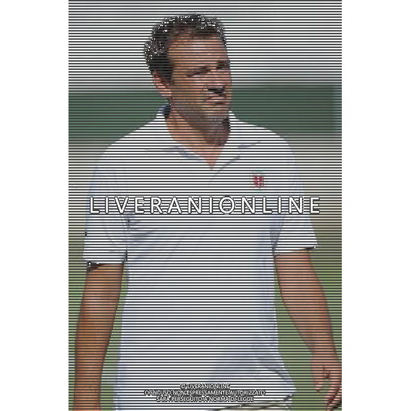 Como 4-08-2013 Calcio Como nella foto Giovanni Colella allenatore del Como foto Roberto Garavaglia - ag. Aldo Liverani sas