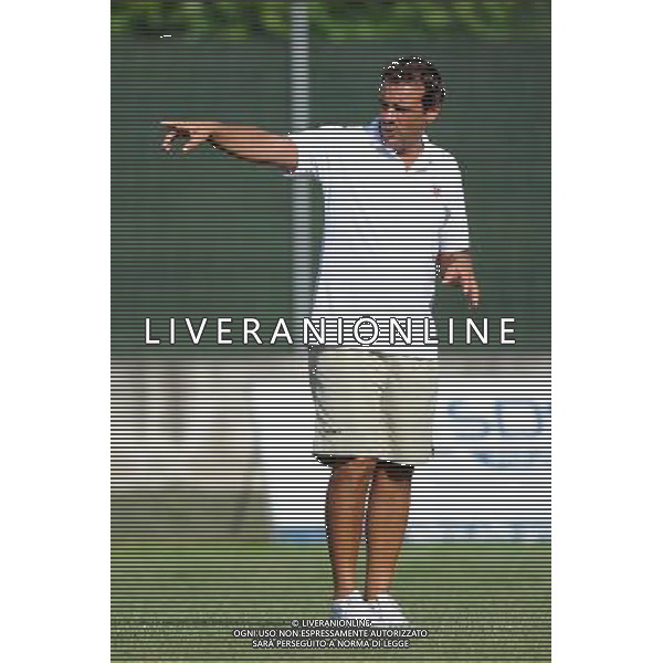 Como 4-08-2013 Calcio Como nella foto Giovanni Colella allenatore del Como foto Roberto Garavaglia - ag. Aldo Liverani sas