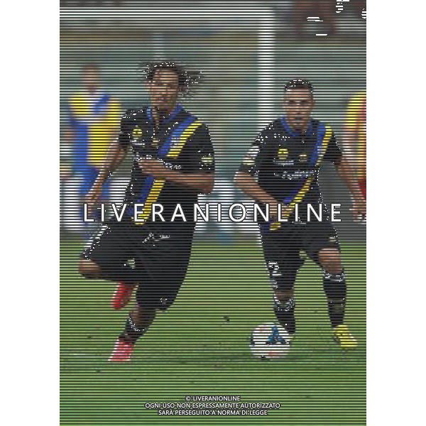 PARMA 17 AGOSTO 2013 / COPPA ITALIA TIM 2013-2014 / PARMA VS LECCE / NELLA FOTO: AMAURI E MARCHIONNI / FOTO FRANCESCA SOLI - AGENZIA ALDO LIVERANI SAS