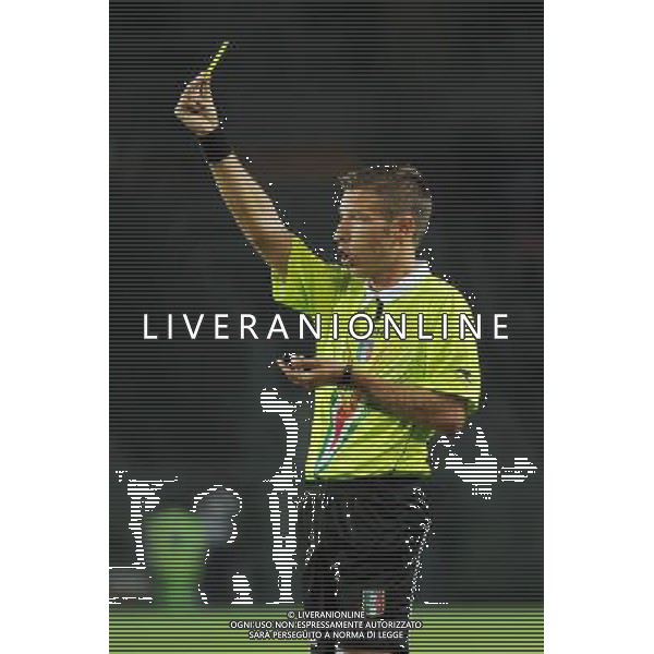 Torino 17-08-2013 TIM Cup - Coppa Italia terzo turno eliminatorio Torino - Pescara nella foto l\'arbitro Davide Massa di Imperia foto Roberto Garavaglia - ag. Aldo Liverani sas