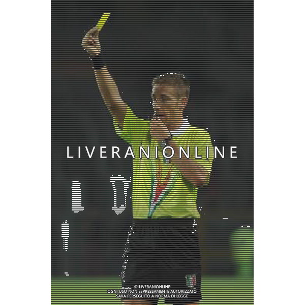 Torino 17-08-2013 TIM Cup - Coppa Italia terzo turno eliminatorio Torino - Pescara nella foto l\'arbitro Davide Massa di Imperia foto Roberto Garavaglia - ag. Aldo Liverani sas