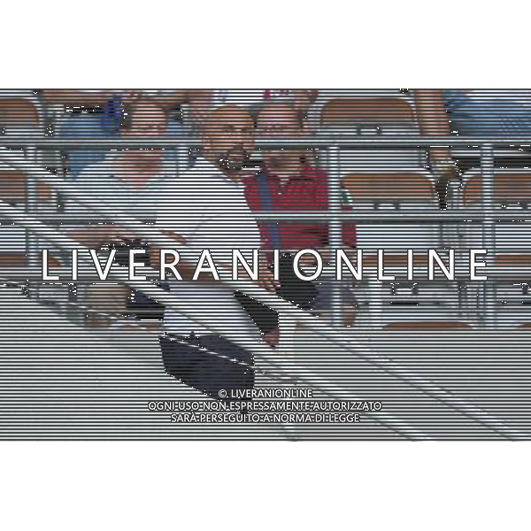 Torino 17-08-2013 TIM Cup - Coppa Italia terzo turno eliminatorio Torino - Pescara nella foto Pasquale Sensibile ex direttore sportivo di Novara e Sampdoria presente in tribuna foto Roberto Garavaglia - ag. Aldo Liverani sas