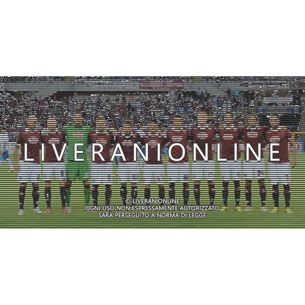 Torino 17-08-2013 TIM Cup - Coppa Italia terzo turno eliminatorio Torino - Pescara nella foto la formazione del Torino da SX Guillermo Rodriguez - Alexander Farnerud - Daniele Padelli - Ciro Immobile - Matteo Brighi - Nicola Bellomo - Matteo Darmian - Kamil Glik - Marcelo Larrondo - Emiliano Moretti - Danilo D\'Ambrosio foto Roberto Garavaglia - ag. Aldo Liverani sas