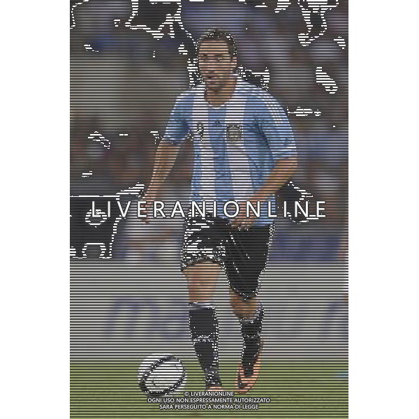 Roma - 14/08/2013 - Stadio Olimpico - Gara Amichevole - Italia vs Argentina - nella foto: Gonzalo Higuain /Ph. Fabrizio Corradetti - Ag. Aldo Liverani sas