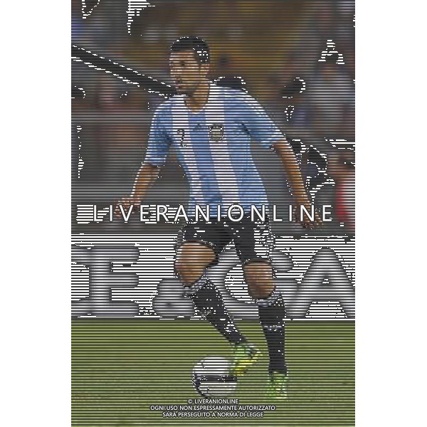 Roma - 14/08/2013 - Stadio Olimpico - Gara Amichevole - Italia vs Argentina - nella foto: Ezequiel Garay /Ph. Fabrizio Corradetti - Ag. Aldo Liverani sas