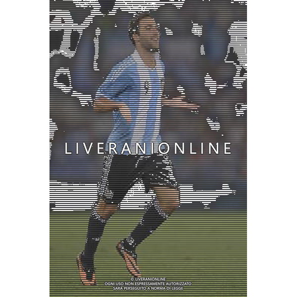 Roma - 14/08/2013 - Stadio Olimpico - Gara Amichevole - Italia vs Argentina - nella foto: Gonzalo Higuain esulta dopo il gol /Ph. Fabrizio Corradetti - Ag. Aldo Liverani sas