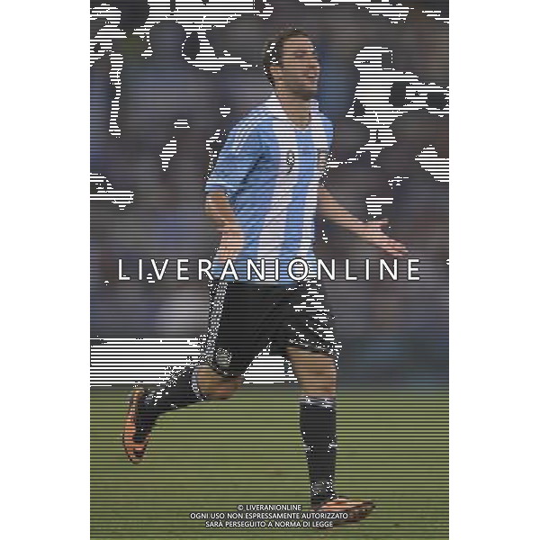 Roma - 14/08/2013 - Stadio Olimpico - Gara Amichevole - Italia vs Argentina - nella foto: Gonzalo Higuain esulta dopo il gol /Ph. Fabrizio Corradetti - Ag. Aldo Liverani sas