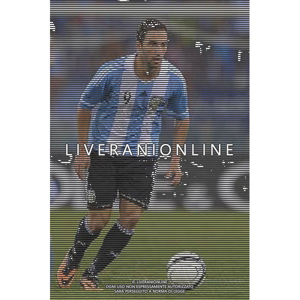 Roma - 14/08/2013 - Stadio Olimpico - Gara Amichevole - Italia vs Argentina - nella foto: Gonzalo Higuain /Ph. Fabrizio Corradetti - Ag. Aldo Liverani sas