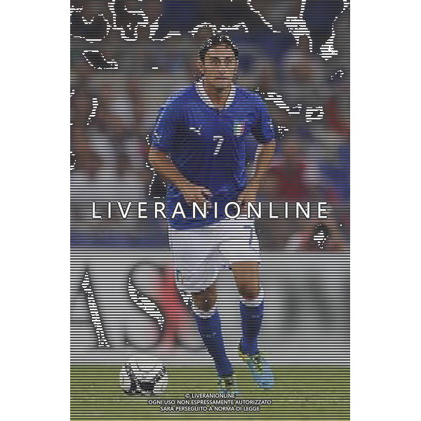 Roma - 14/08/2013 - Stadio Olimpico - Gara Amichevole - Italia vs Argentina - nella foto: Alberto Aquilani /Ph. Fabrizio Corradetti - Ag. Aldo Liverani sas