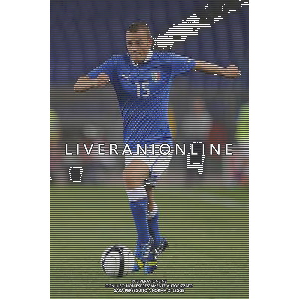 Roma - 14/08/2013 - Stadio Olimpico - Gara Amichevole - Italia vs Argentina - nella foto: Luca Antonelli /Ph. Fabrizio Corradetti - Ag. Aldo Liverani sas