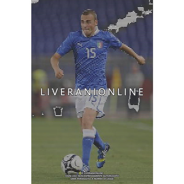 Roma - 14/08/2013 - Stadio Olimpico - Gara Amichevole - Italia vs Argentina - nella foto: Luca Antonelli /Ph. Fabrizio Corradetti - Ag. Aldo Liverani sas