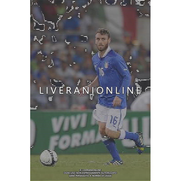 Roma - 14/08/2013 - Stadio Olimpico - Gara Amichevole - Italia vs Argentina - nella foto: Daniele De Rossi /Ph. Fabrizio Corradetti - Ag. Aldo Liverani sas