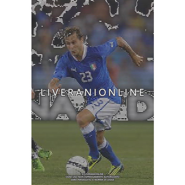 Roma - 14/08/2013 - Stadio Olimpico - Gara Amichevole - Italia vs Argentina - nella foto: Alessandro Diamanti /Ph. Fabrizio Corradetti - Ag. Aldo Liverani sas