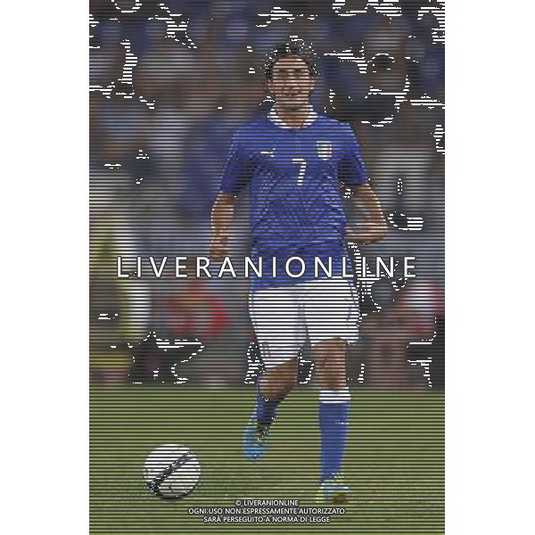 Roma - 14/08/2013 - Stadio Olimpico - Gara Amichevole - Italia vs Argentina - nella foto: Alberto Aquilani /Ph. Fabrizio Corradetti - Ag. Aldo Liverani sas