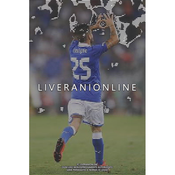 Roma - 14/08/2013 - Stadio Olimpico - Gara Amichevole - Italia vs Argentina - nella foto: Lorenzo Insigne esulta dopo il gol /Ph. Fabrizio Corradetti - Ag. Aldo Liverani sas