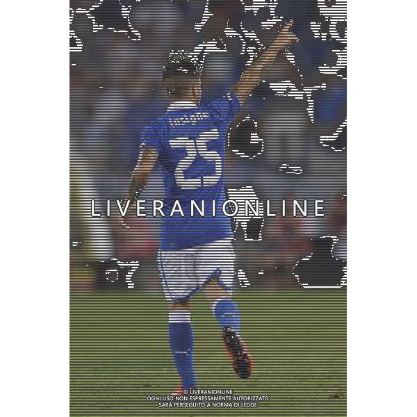 Roma - 14/08/2013 - Stadio Olimpico - Gara Amichevole - Italia vs Argentina - nella foto: Lorenzo Insigne esulta dopo il gol /Ph. Fabrizio Corradetti - Ag. Aldo Liverani sas