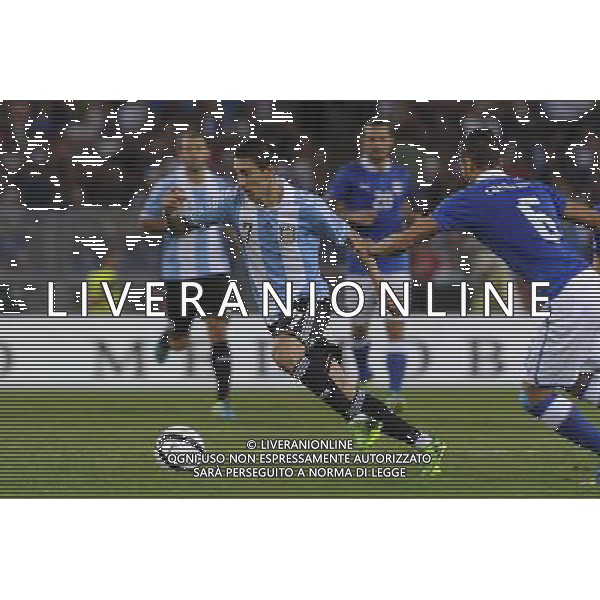 Roma - 14/08/2013 - Stadio Olimpico - Gara Amichevole - Italia vs Argentina - nella foto: Angel Di Maria /Ph. Fabrizio Corradetti - Ag. Aldo Liverani sas