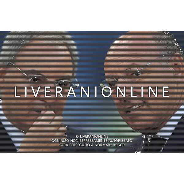 Supercoppa TIM 2013 Torino - 18.08.2013 Juventus-Lazio Nella Foto:marotta giuseppe e beretta /Ph.Vitez-Ag. Aldo Liverani