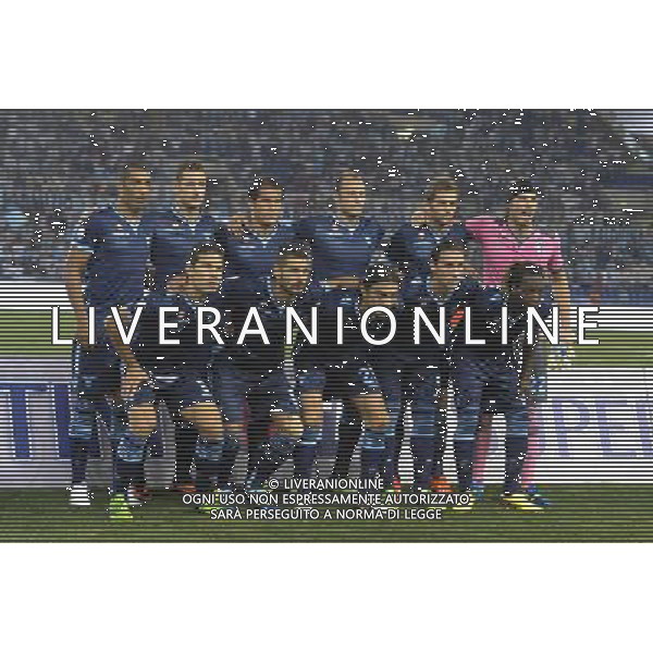 Roma - 18/08/2013 - Stadio Olimpico - Supercoppa TIM 2013-2014 - Juventus vs SS Lazio - nella foto: formazione della lazio /Ph. Fabrizio Corradetti - Ag. Aldo Liverani sas