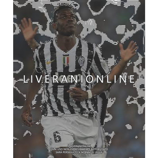 Supercoppa TIM 2013 Torino - 18.08.2013 Juventus-Lazio Nella Foto:pogba esulta /Ph.Vitez-Ag. Aldo Liverani