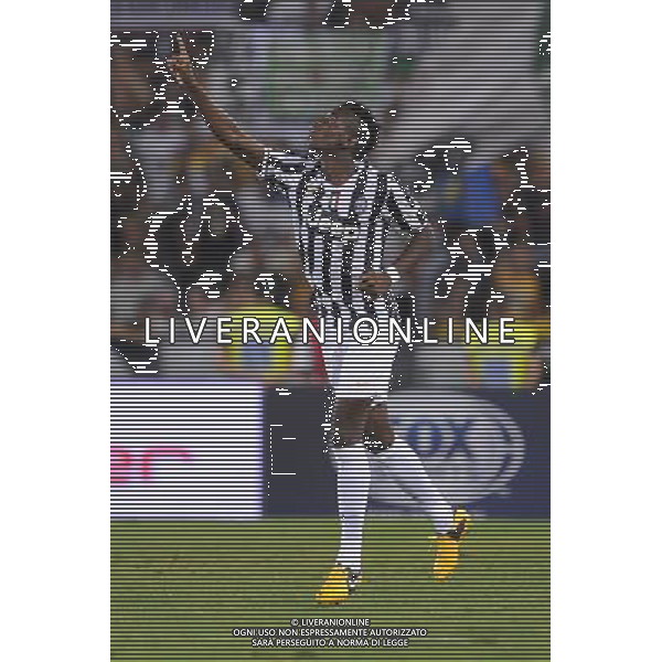 Roma - 18/08/2013 - Stadio Olimpico - Supercoppa TIM 2013-2014 - Juventus vs SS Lazio - nella foto: Paul Pogda esulta dopo il gol /Ph. Fabrizio Corradetti - Ag. Aldo Liverani sas