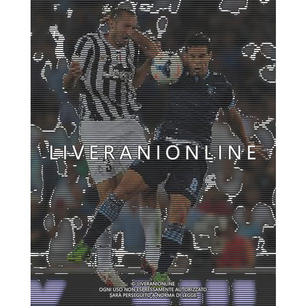 Supercoppa TIM 2013 Torino - 18.08.2013 Juventus-Lazio Nella Foto:chiellini hernanes /Ph.Vitez-Ag. Aldo Liverani