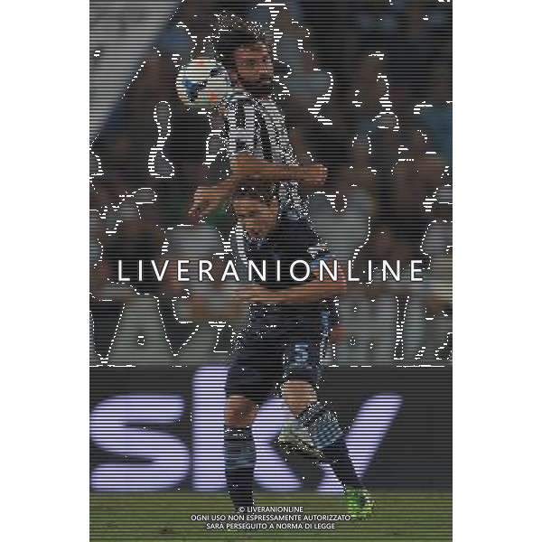 Supercoppa TIM 2013 Torino - 18.08.2013 Juventus-Lazio Nella Foto:pirlo biglia /Ph.Vitez-Ag. Aldo Liverani