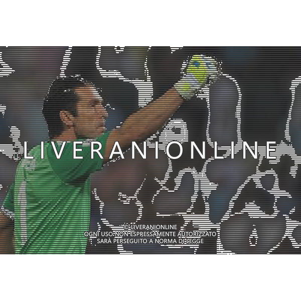 Supercoppa TIM 2013 Torino - 18.08.2013 Juventus-Lazio Nella Foto:buffon esulta /Ph.Vitez-Ag. Aldo Liverani