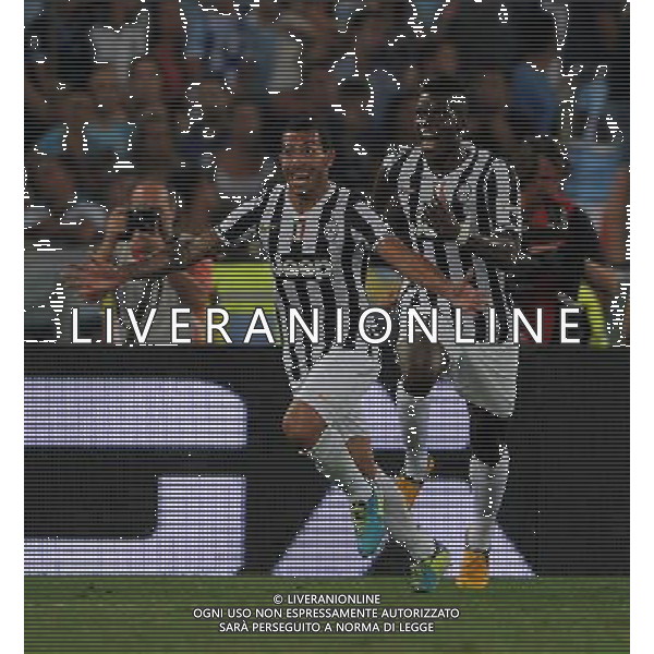 Supercoppa TIM 2013 Torino - 18.08.2013 Juventus-Lazio Nella Foto:tevez esulta /Ph.Vitez-Ag. Aldo Liverani