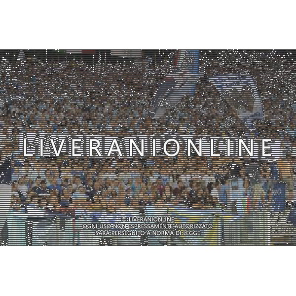 Roma - 18/08/2013 - Stadio Olimpico - Supercoppa TIM 2013-2014 - Juventus vs SS Lazio - nella foto: striscione per Stefano Mauri /Ph. Fabrizio Corradetti - Ag. Aldo Liverani sas