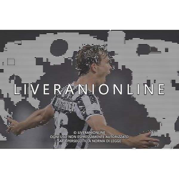 Roma - 18/08/2013 - Stadio Olimpico - Supercoppa TIM 2013-2014 - Juventus vs SS Lazio - nella foto: stephan lichsteiner esulta dopo il 3 a 0 /Ph. Fabrizio Corradetti - Ag. Aldo Liverani sas