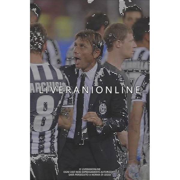 Roma - 18/08/2013 - Stadio Olimpico - Supercoppa TIM 2013-2014 - Juventus vs SS Lazio - nella foto: antonio Conte /Ph. Fabrizio Corradetti - Ag. Aldo Liverani sas
