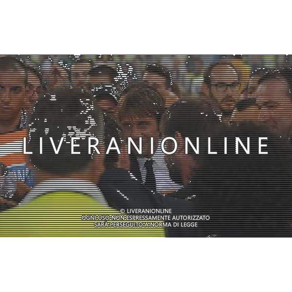 Supercoppa TIM 2013 Torino - 18.08.2013 Juventus-Lazio Nella Foto:conte in mezzo ai tifosi /Ph.Vitez-Ag. Aldo Liverani