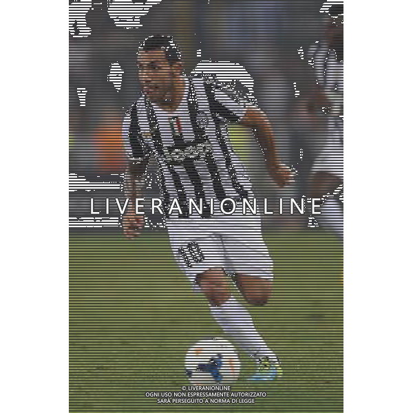 Roma - 18/08/2013 - Stadio Olimpico - Supercoppa TIM 2013-2014 - Juventus vs SS Lazio - nella foto: Carlos Tevez /Ph. Fabrizio Corradetti - Ag. Aldo Liverani sas