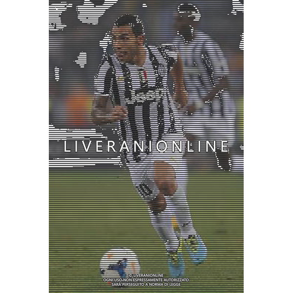 Roma - 18/08/2013 - Stadio Olimpico - Supercoppa TIM 2013-2014 - Juventus vs SS Lazio - nella foto: Carlos Tevez /Ph. Fabrizio Corradetti - Ag. Aldo Liverani sas